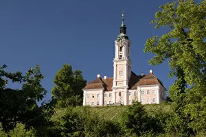 Monasteries Prints: Birnau monastery on Lake Constance, Baden-Wuerttemberg, Germany, Europe