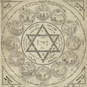 Jewish Prints: Birth Amulet, 18th century