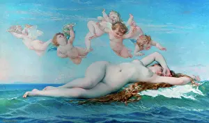 Nineteenth Century Prints: Birth of Venus, 1863. Artist: Alexandre Cabanel