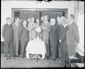 Birthday Party on Roof for Auguste Piccard