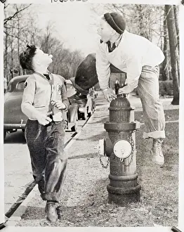 Bubble Prints: Bischoff & Ulrich, Boys Playing Outdoors