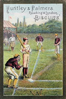 Arc0009001 Prints: Biscuits Advertised With Baseball