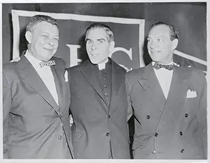Sheen Prints: Bishop Fulton J. Sheen and TV Executives