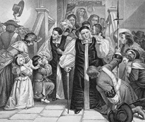 Bishops Blessing Onlookers