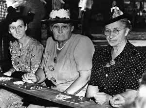 Charles Prints: Three Bitter Bingo Losers, 1946