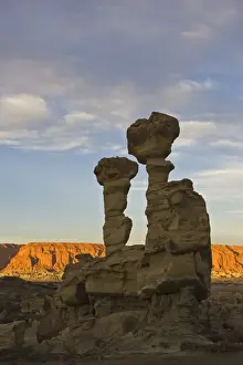 Afternoon Prints: Bizarrely rock El Submarino (the submarine) at National Park Parque Provincial Ischigualasto