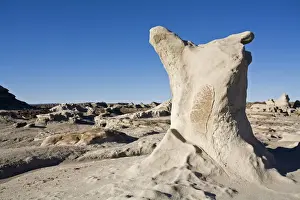 Cloudless Prints: Bizarrely rocks at National Park Parque Provincial Ischigualasto