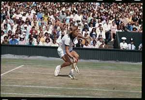 Bjorn Borg Prints: Bjorn Borg Playing Tennis