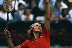 Bjorn Borg Prints: Bjorn Borg During Tennis Game