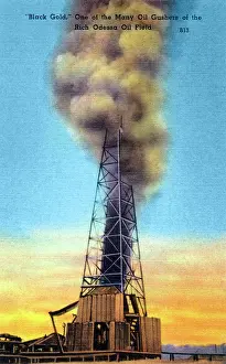 Derrick Prints: Black Gold in Odessa