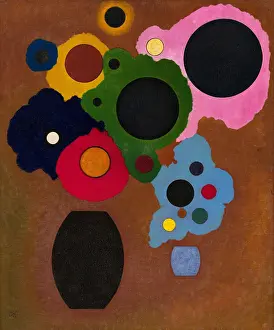 Oil On Canvas Prints: Black Increasing