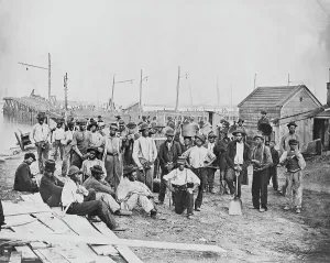Marina Prints: Black Laborers At Alexandria