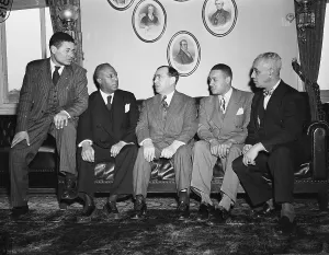 Joseph W Prints: Black Leaders Speaking With Joe Martin
