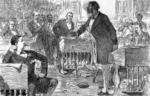 Parliament Prints: Black Man Addressing Southern Parliament