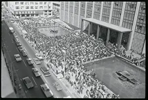 Black Panther Party Followers at Federal Building