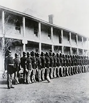 Barracks Prints: Black Regiment Stands At Attention