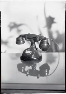Black Rotary Telephone