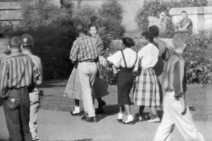Equality Prints: Black Students Walking to Integrated School