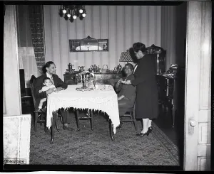 Louisville Prints: Black Woman With Family; American Mother