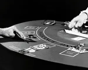 Casino Prints: Blackjack Game