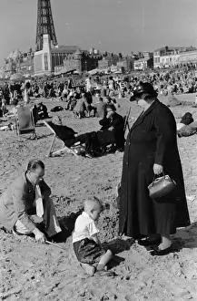 Brita Prints: Blackpool Beach