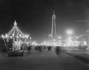 Historical Central Press Art Prints Gallery: Blackpool Illuminations