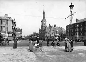 Lamppost Gallery: Blackpool Town Hall