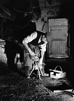 Hammer Prints: Blacksmith At Work