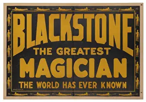 Gado Posters Prints: Blackstone the Greatest Magician