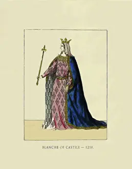Fashon Prints: Blanche of Castile 1210