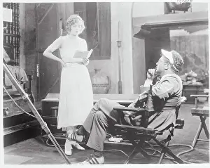 Blanche Sweet Rehearsing with Her Husband