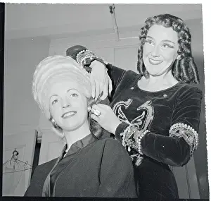Blanche Thebom Dressing Marlys Ann Watters Hair