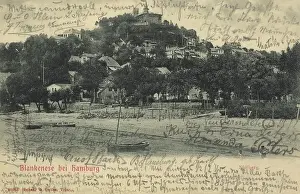 North Germany Prints: Blankenese with Suellberg, Hamburg
