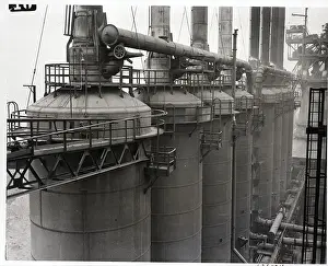 Furnace Prints: A Blast Furnace At Work In Ohio