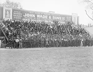 Bleachers Prints: Bleachers for Black Spectators at Baseball Game