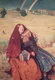 Images Dated 16th May 2018: The Blind Girl by Sir John Everett Millais