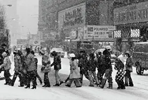 Huty30056 Prints: Blizzard Hits Manhattan