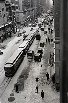 Blizzard Tying up NYC Traffic