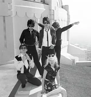 Blondie Portrait Session At Griffith Park Observatory