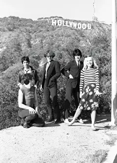 Blondie Portrait Session With Hollywood Sign