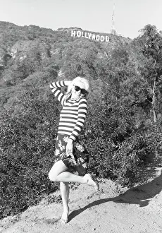 Blondie Portrait Session At The Hollywood Sign