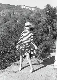 Blondie Portrait Session At The Hollywood Sign