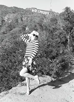 Blondie Portrait Session At The Hollywood Sign