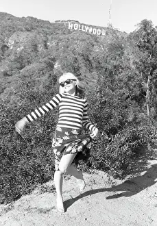 Blondie Portrait Session At The Hollywood Sign