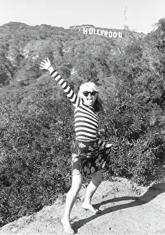 Blondie Portrait Session At The Hollywood Sign