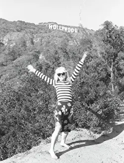 Blondie Portrait Session At The Hollywood Sign
