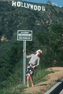Blondie Portrait Session At The Hollywood Sign