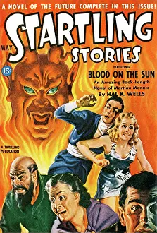Science Fiction Prints: Blood on the Sun