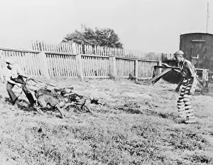 Determination Prints: Bloodhounds Chasing Convict