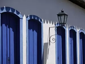 Images Dated 10th March 2012: Blue doors in Paraty